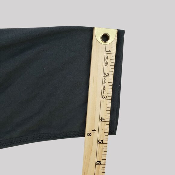 Nike Dri-Fit Long Sleeve Shirt Black Athletic Stretch Mens XL - Picture 10 of 10